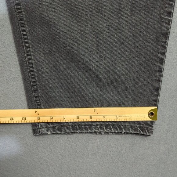 Levi's Jeans Men's 48x32 Fits 44x30 Black 560 Loose Fit Tapered Leg Denim - Picture 8 of 13